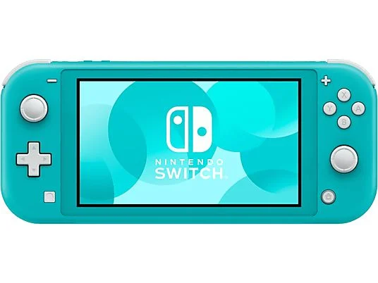 Consola - Nintendo Switch Lite, Portátil, Controles integrados, Azul turquesa