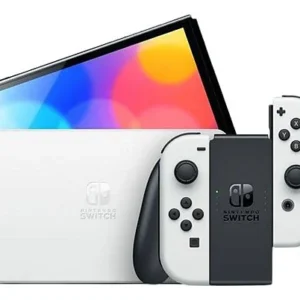 Consola - Nintendo Switch OLED, 7", Joy-Con, 64 GB, Blanco
