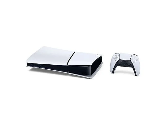 Consola PS5 - SONY PLAYSTATION PlayStation 5 Slim Digital Edition (Chasis D), 1 TB, Blanco