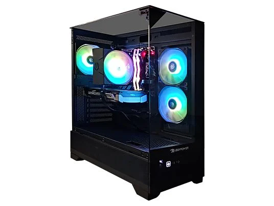 PC Gaming - IBUYPOWER Fighter Warcry Lite, Ryzen 5 5500, 16 GB RAM, 1 TB SSD, GeForce RTX™ 5060, Windows 11 Home, Negro